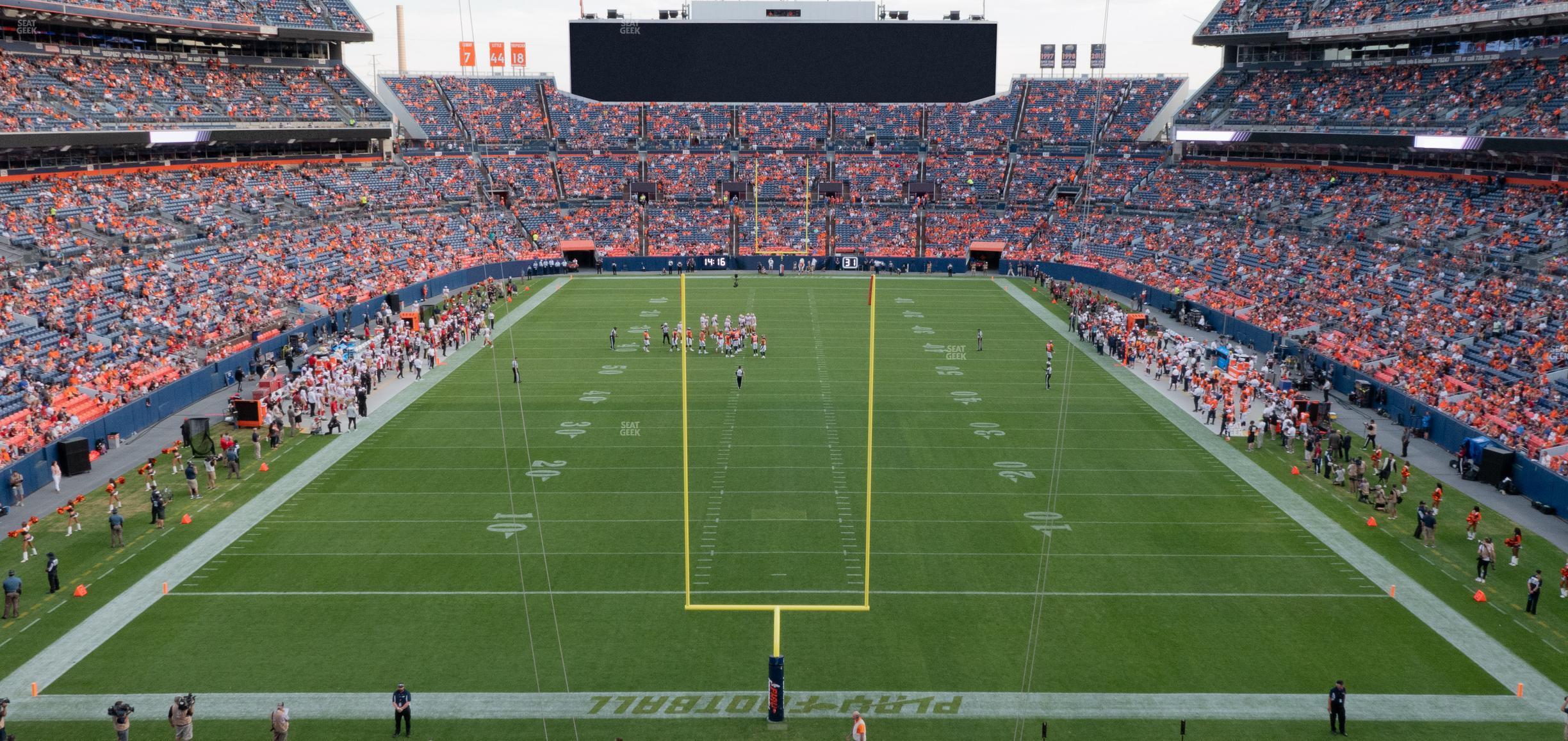 Seating view for Empower Field at Mile High Section 323