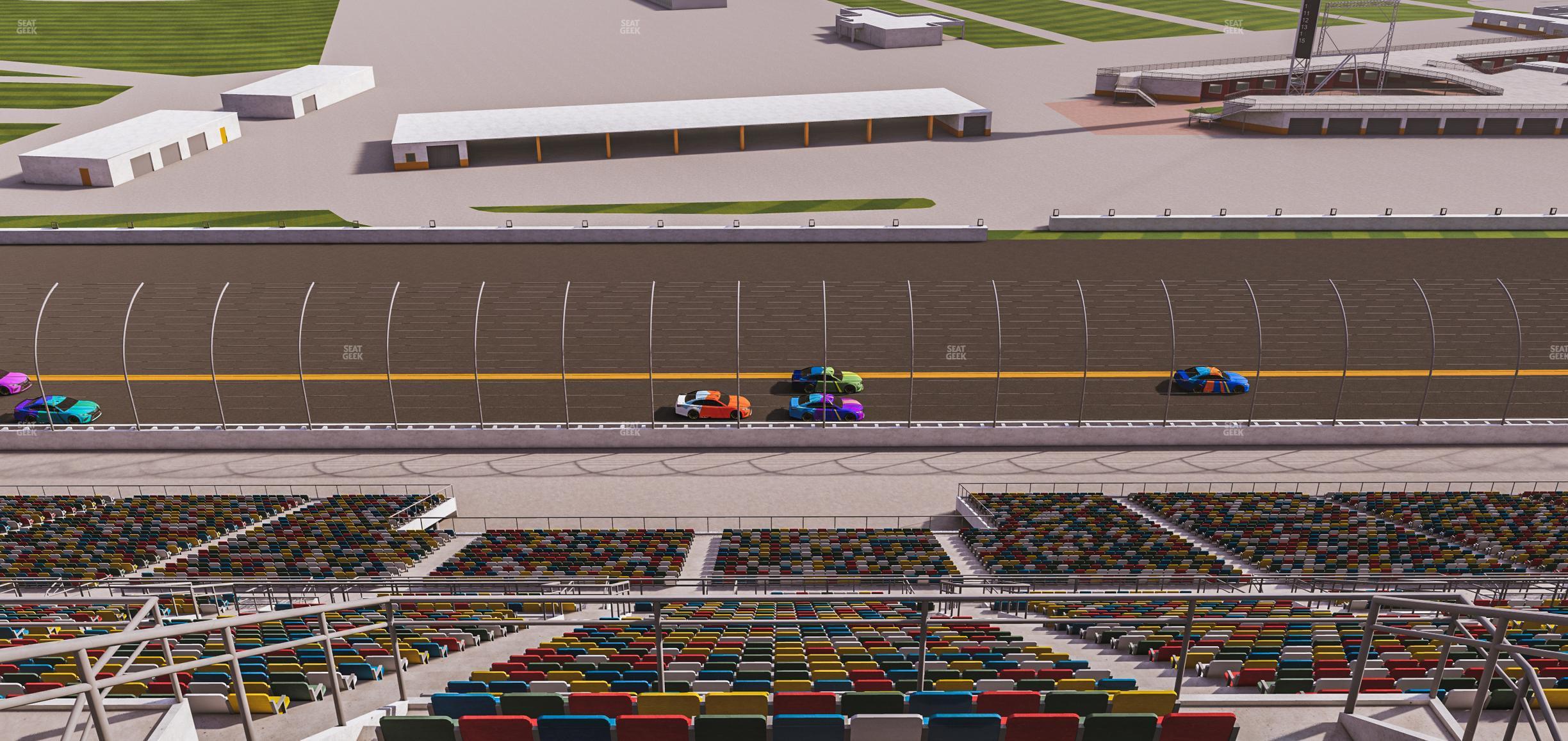 Seating view for Daytona International Speedway Section 419