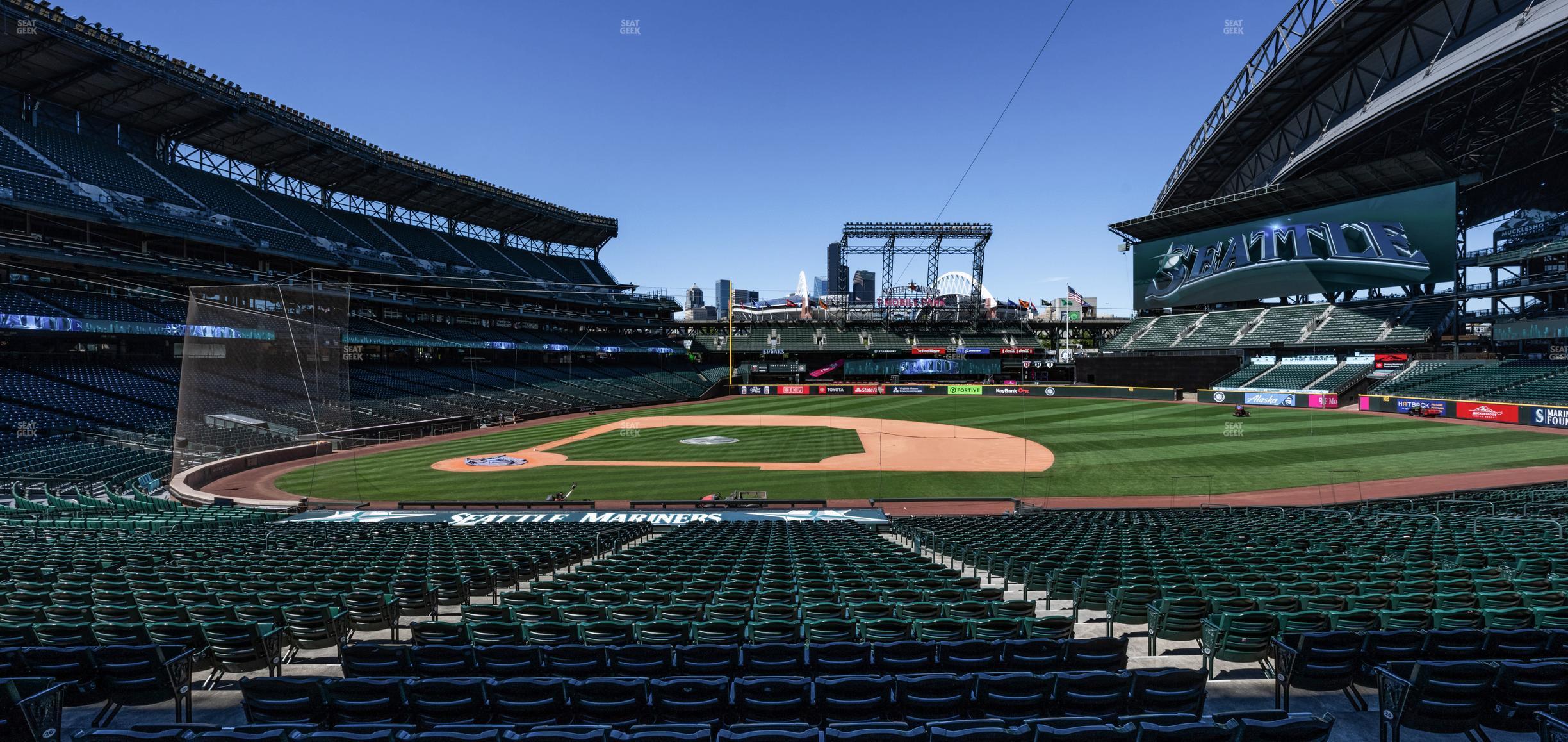 Seating view for T-Mobile Park Section 122