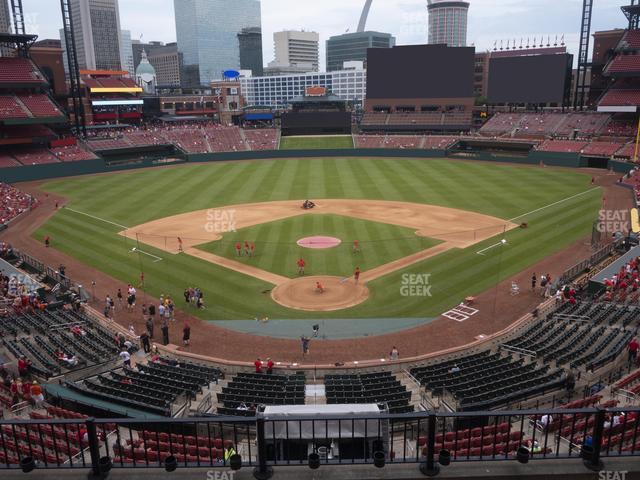 Seating view for Busch Stadium Section Home Redbird Club 250