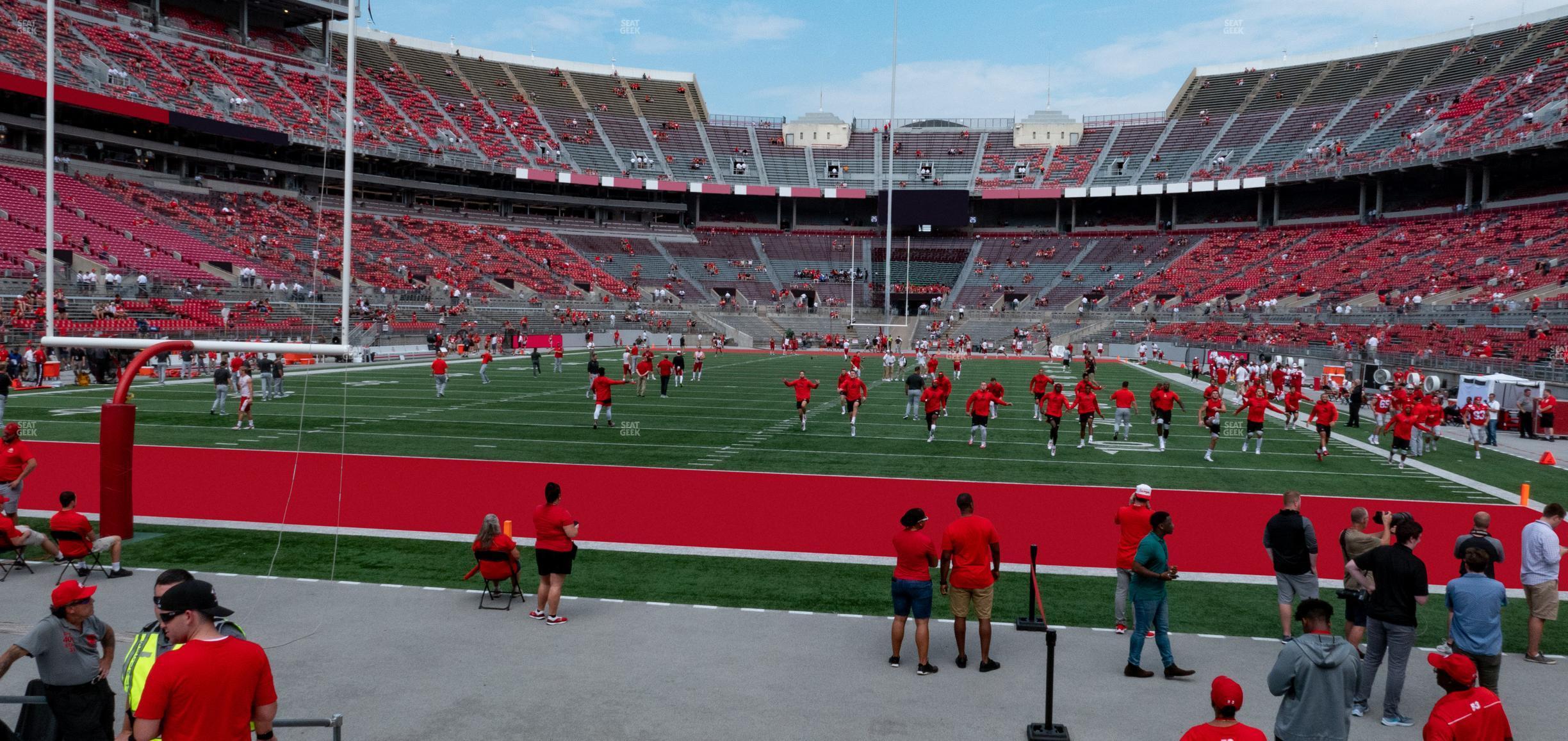 Seating view for Ohio Stadium Section 38 Aa