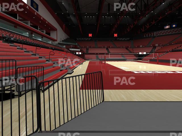 Seating view for Bob Devaney Sports Center Section A 5