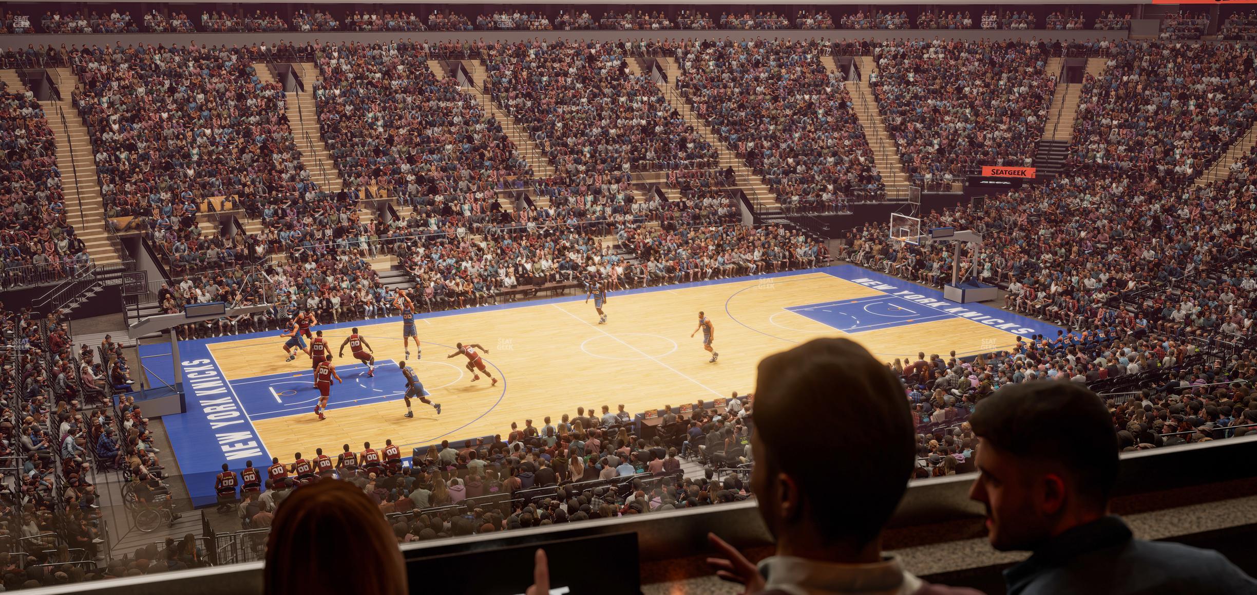 Seating view for Madison Square Garden Section Lexus Level Suite 42