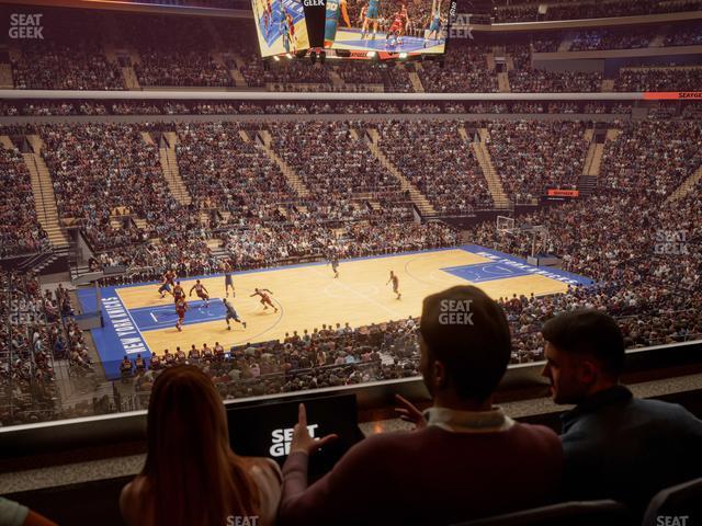 Seating view for Madison Square Garden Section Lexus Level Suite 42