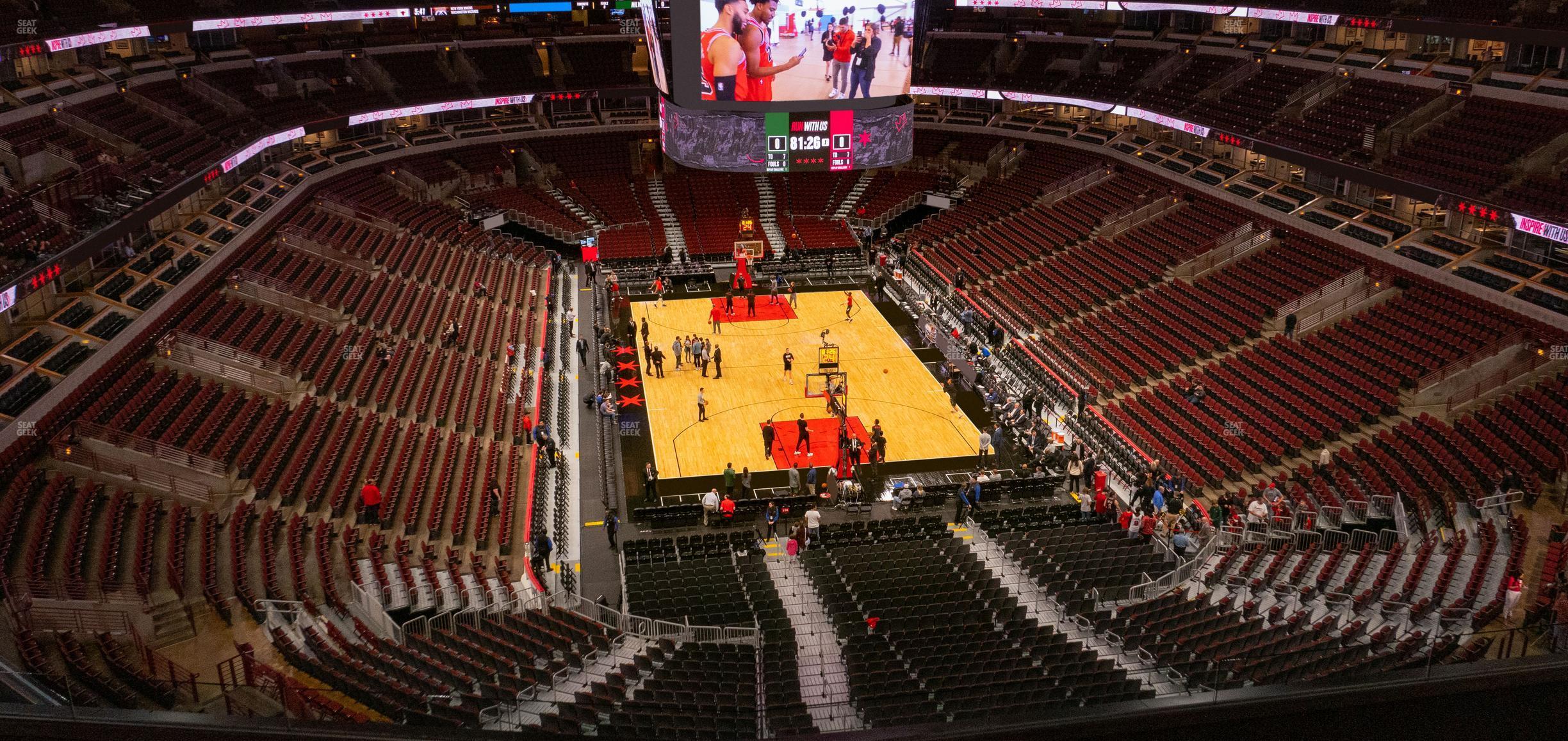 Seating view for United Center Section 310