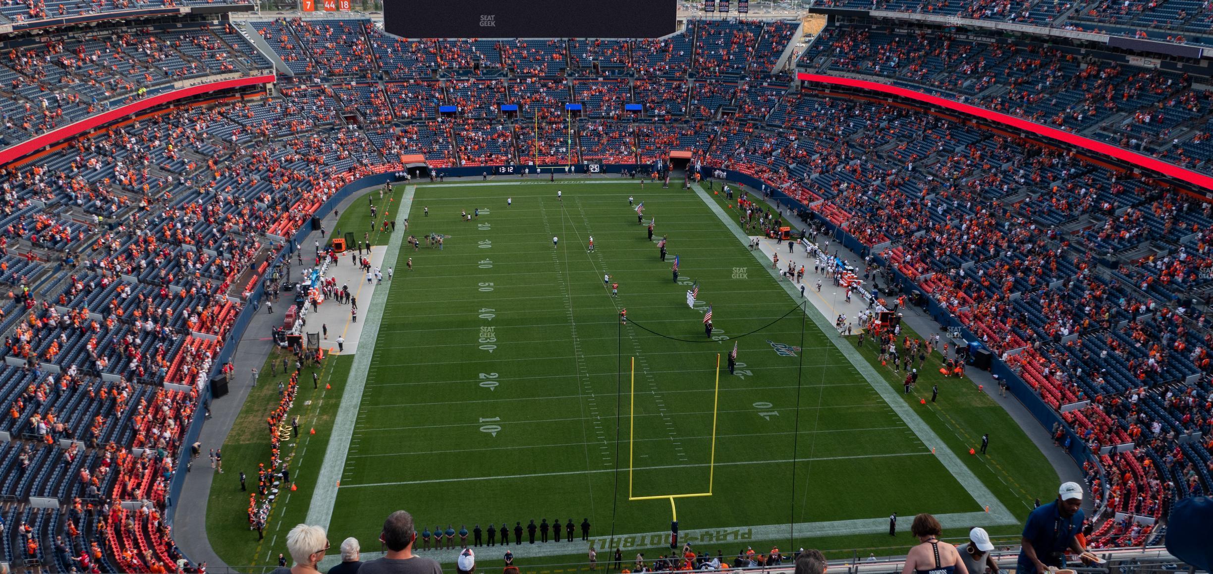 Seating view for Empower Field at Mile High Section 522