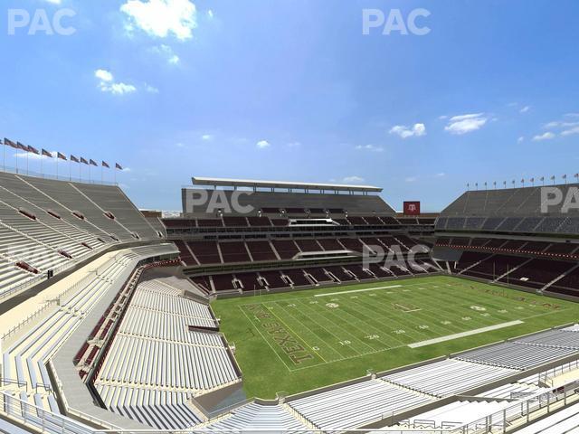 Seating view for Kyle Field Section 340