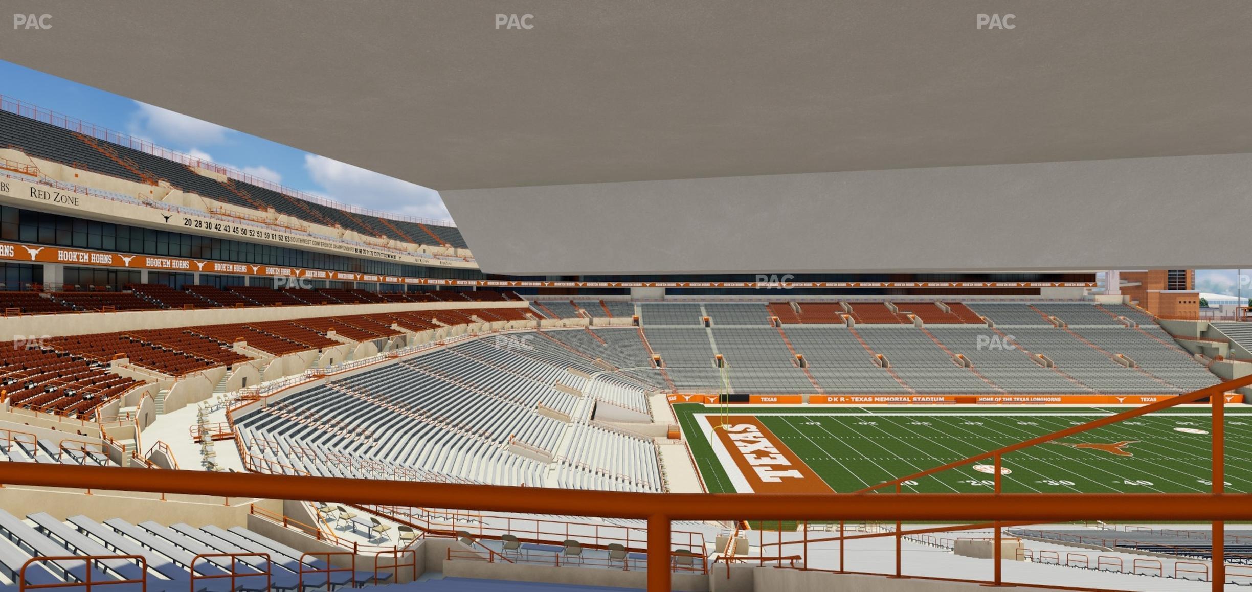 Seating view for Darrell K Royal - Texas Memorial Stadium Section 9