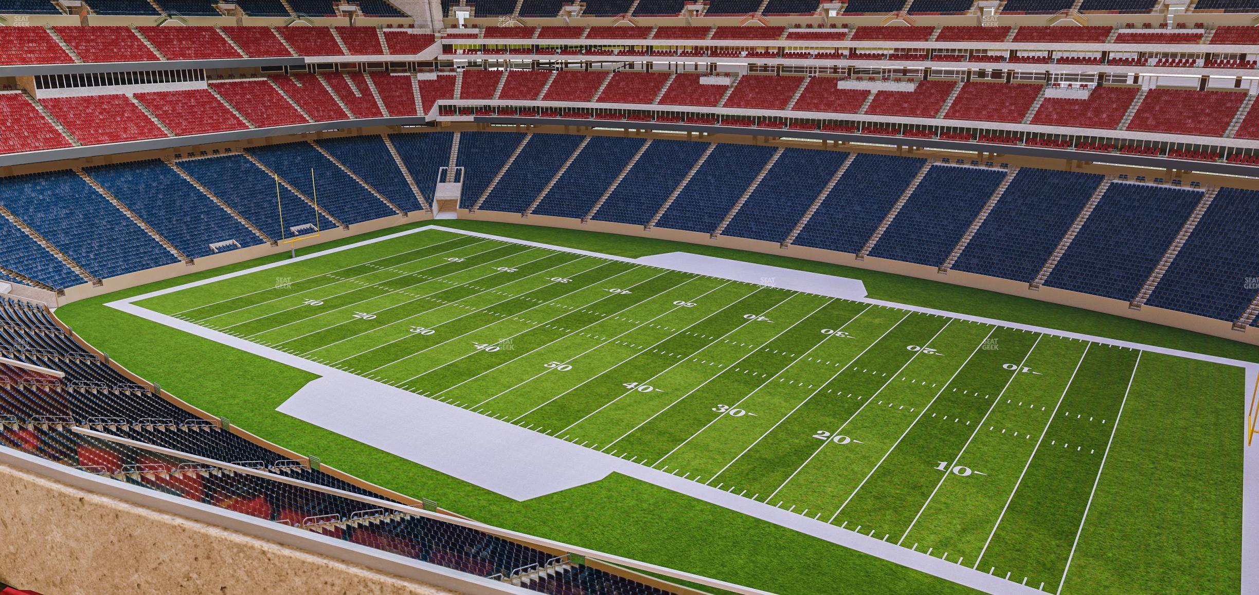 Seating view for NRG Stadium Section 504