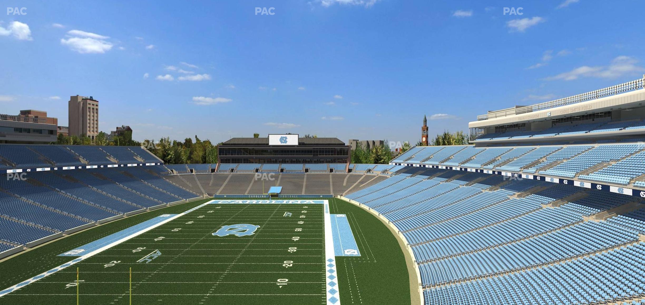 Seating view for Kenan Memorial Stadium Section Suite 17