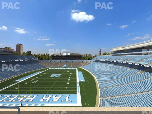 Seating view for Kenan Memorial Stadium Section Suite 17