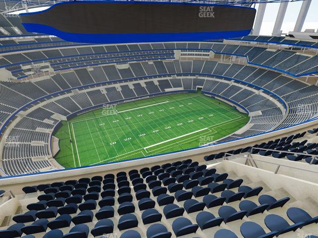 Seating view for SoFi Stadium Section 535