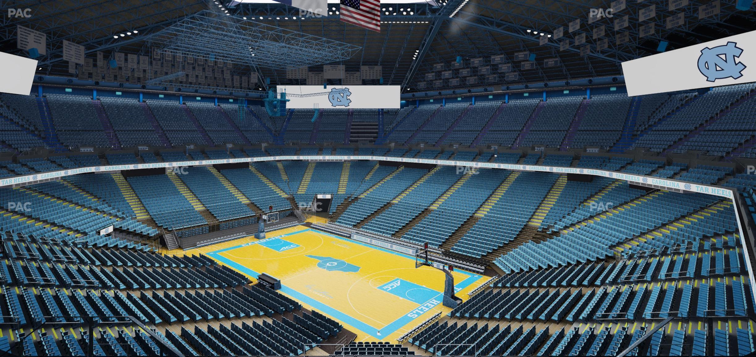 Seating view for Dean Smith Center Section 230