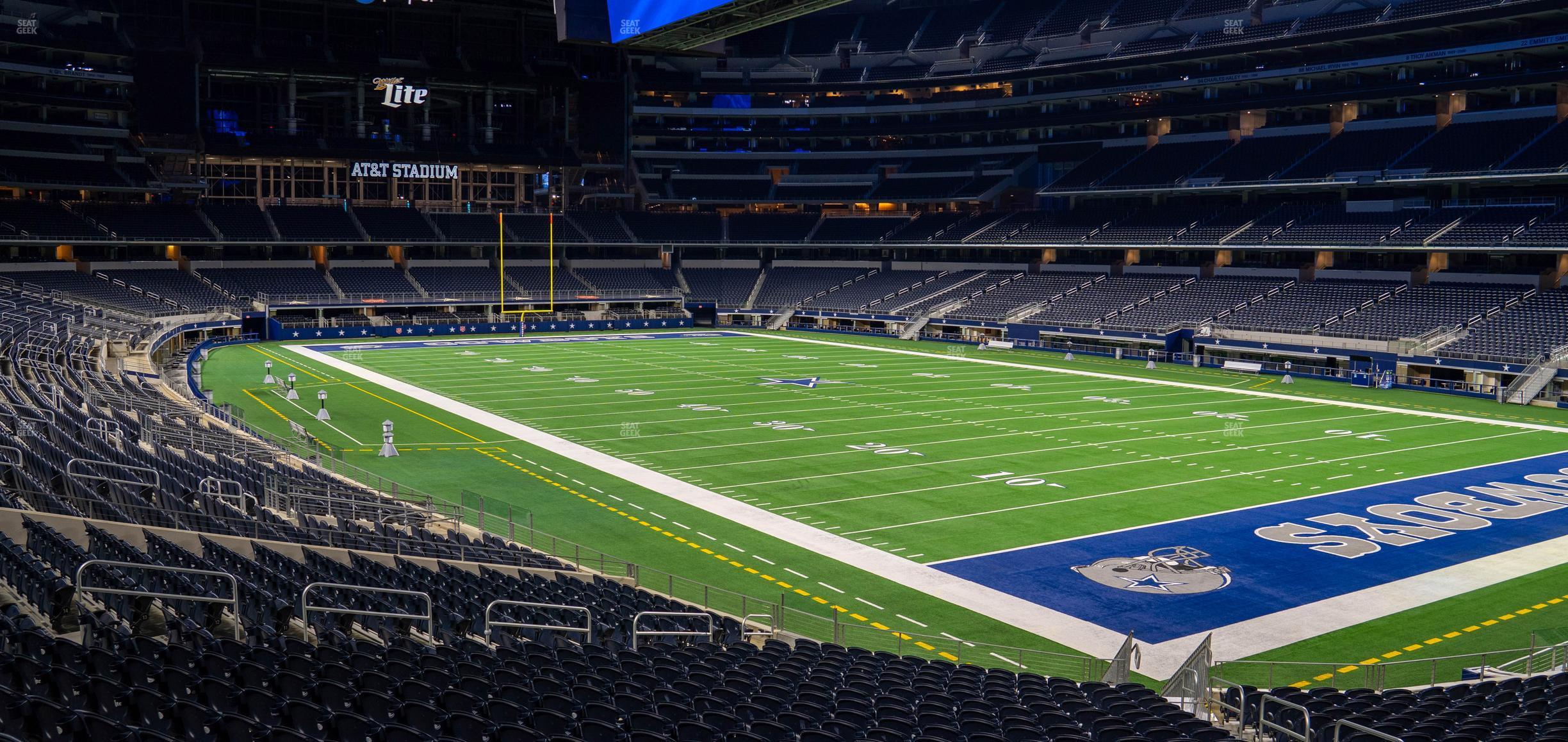 Seating view for AT&T Stadium Section Hall Of Fame Suite 225