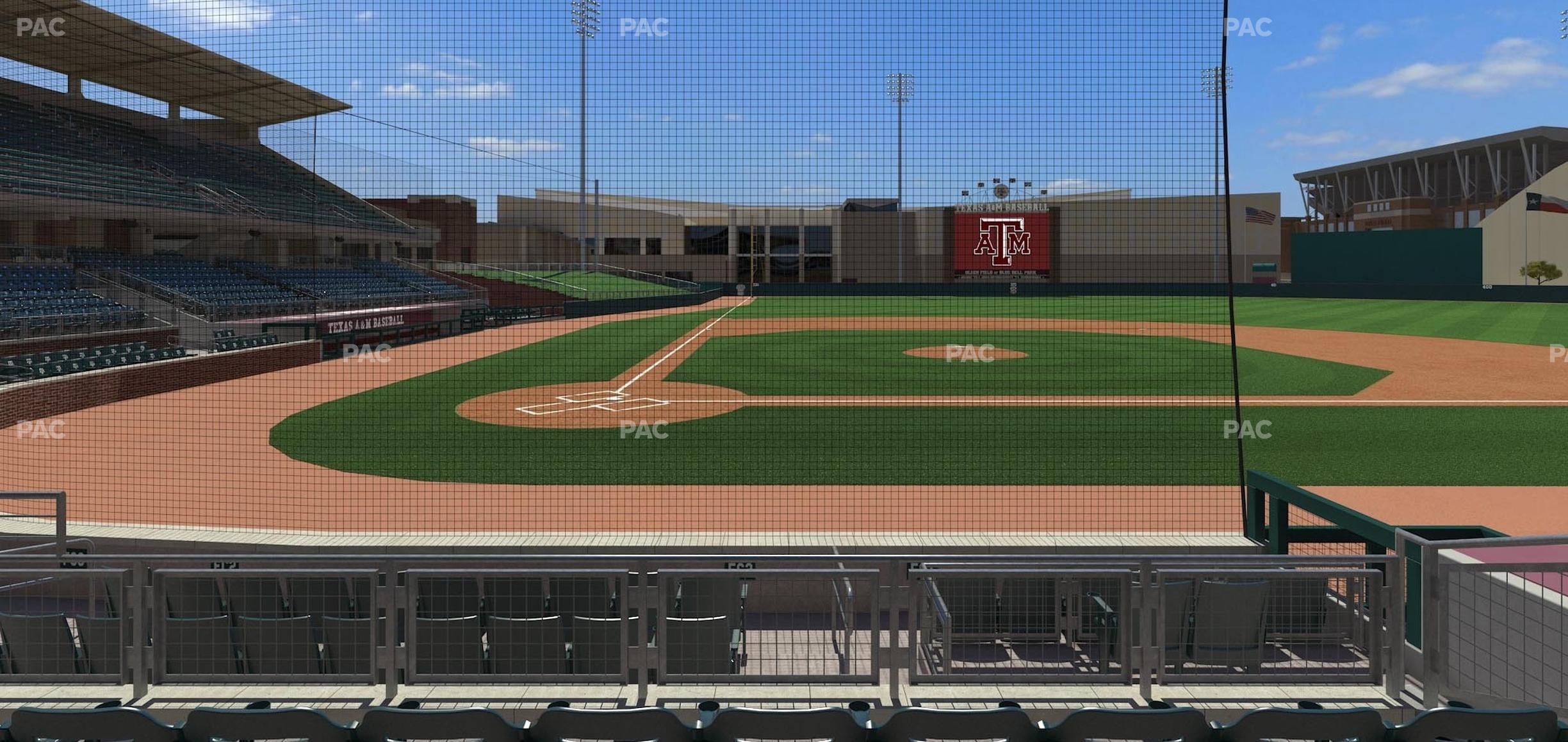 Seating view for Olsen Field at Blue Bell Park Section 104