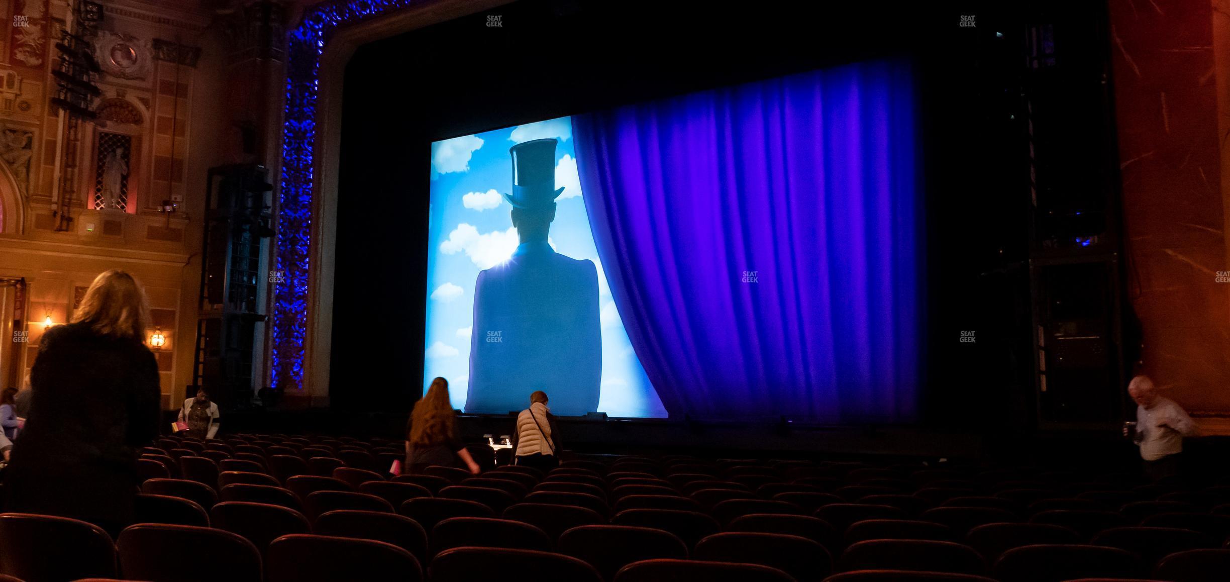 Seating view for Saenger Theatre - New Orleans Section Orchestra Right