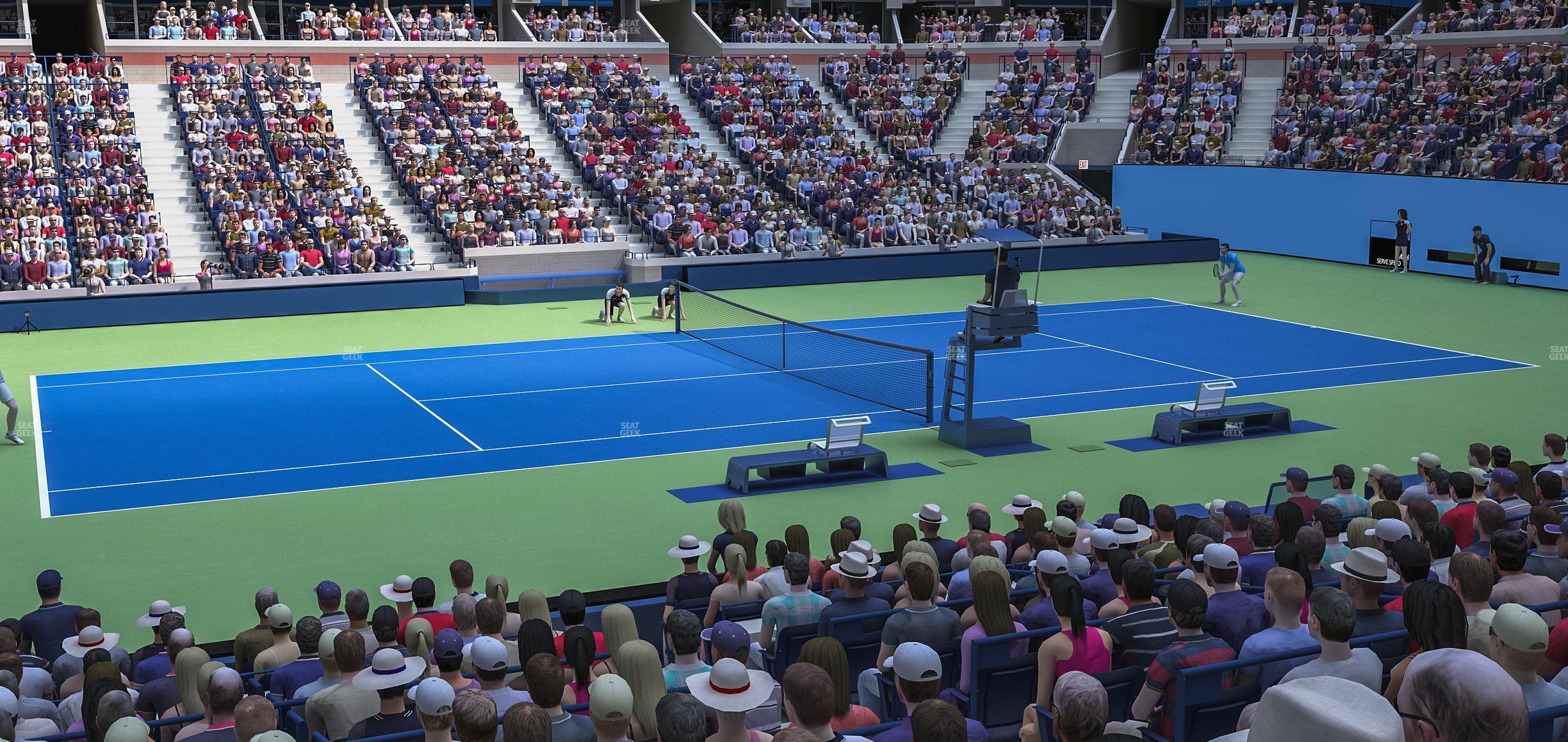 Seating view for Arthur Ashe Stadium Section 48