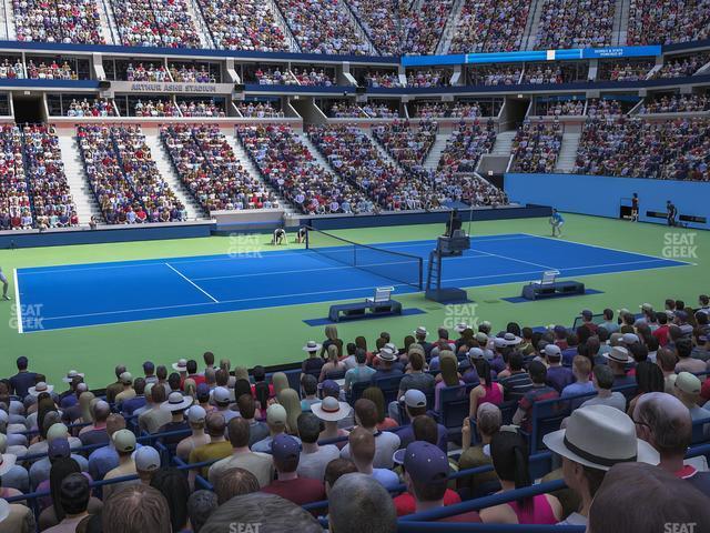 Seating view for Arthur Ashe Stadium Section 48