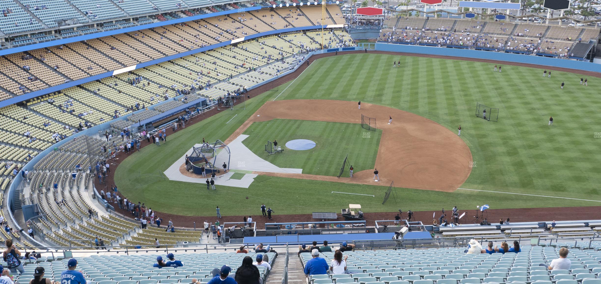 Seating view for Dodger Stadium Section 14 Rs