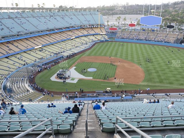 Seating view for Dodger Stadium Section 14 Rs