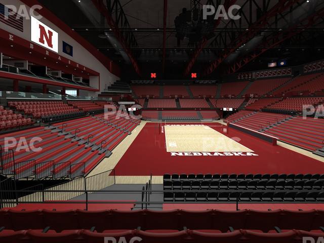 Seating view for Bob Devaney Sports Center Section B 5