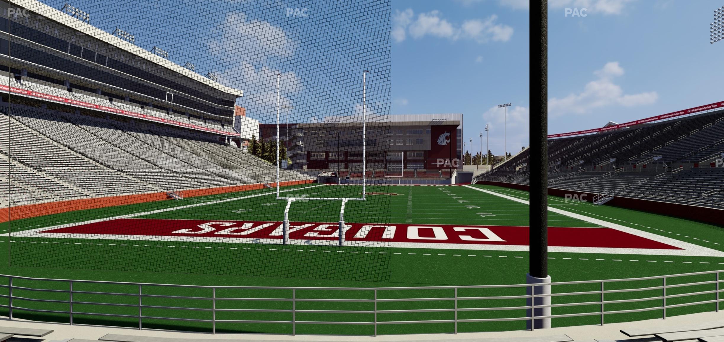 Seating view for Gesa Field Section 17