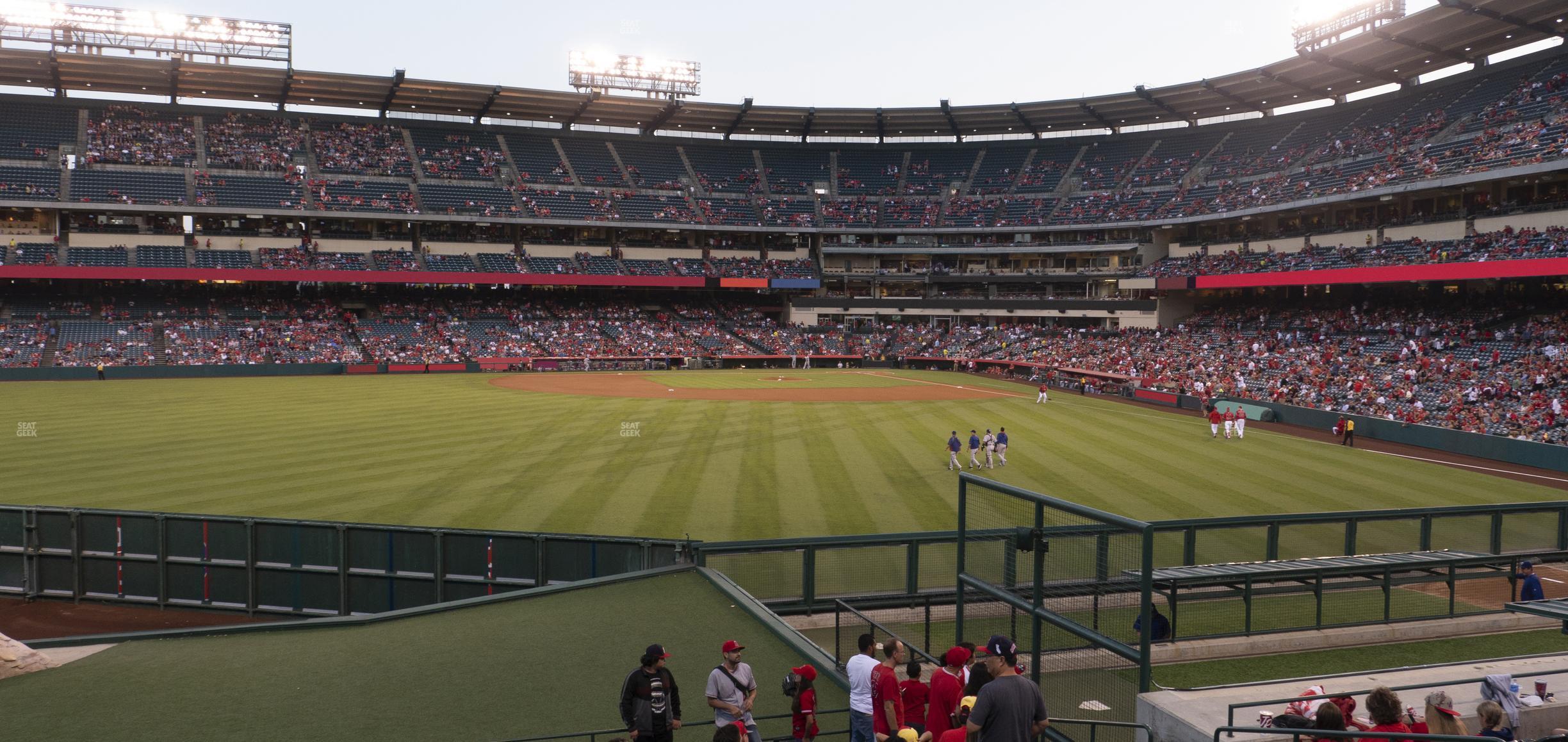 Seating view for Angel Stadium of Anaheim Section 257