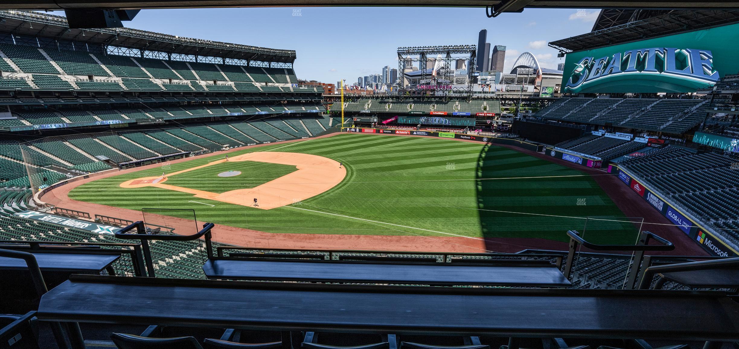 Seating view for T-Mobile Park Section All Star Club 11