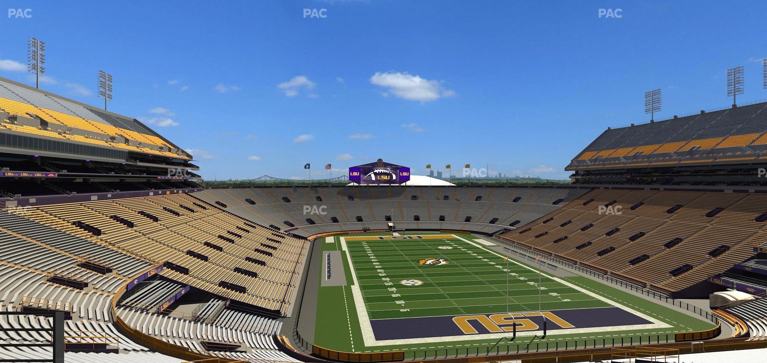 Seating view for Tiger Stadium Section Suite 161