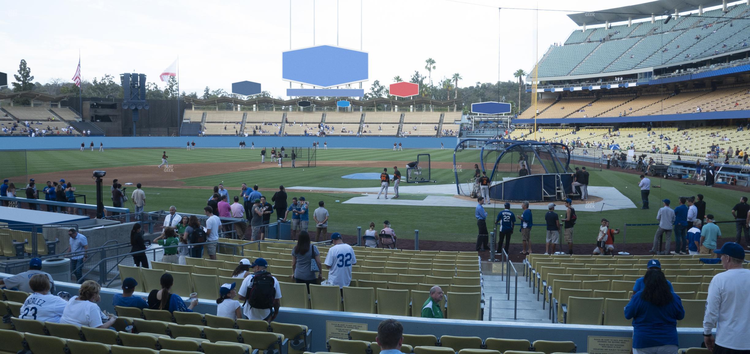 Seating view for Dodger Stadium Section 9 Fd