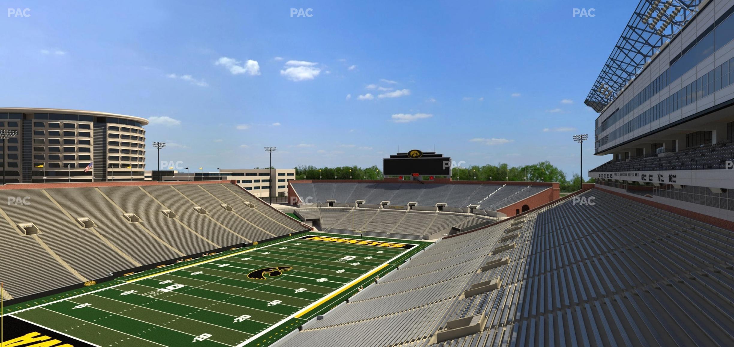 Seating view for Kinnick Stadium Section 331