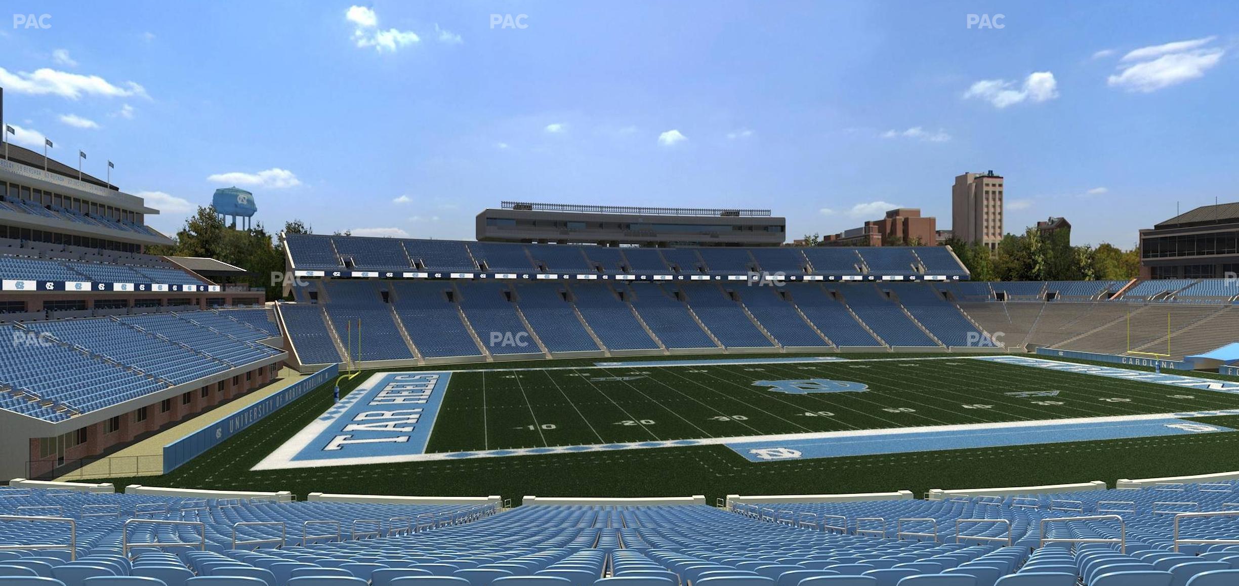 Seating view for Kenan Memorial Stadium Section 103