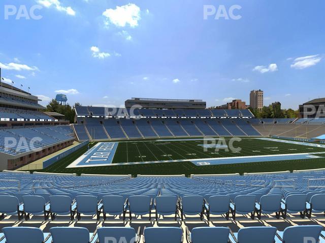 Seating view for Kenan Memorial Stadium Section 103