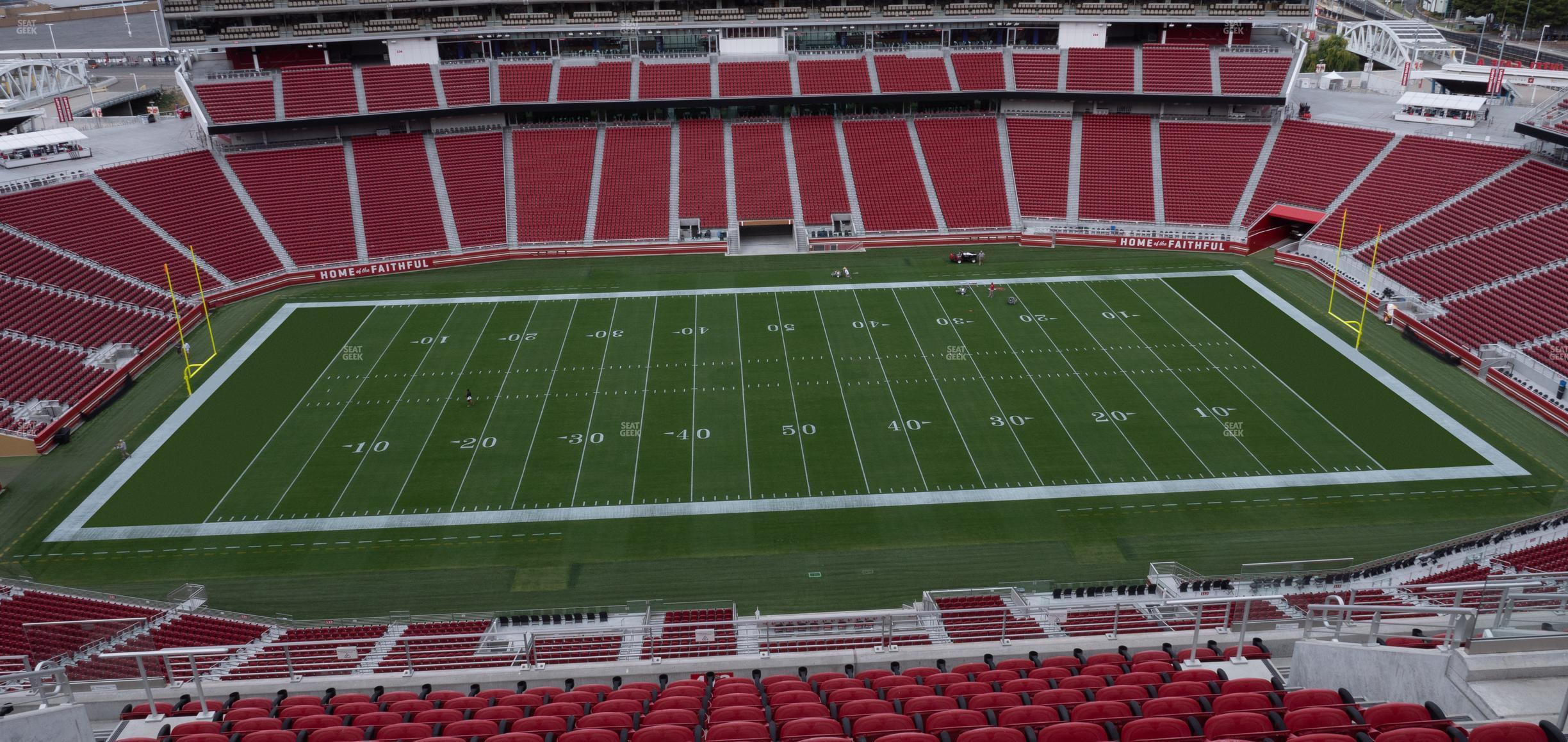 Seating view for Levi's Stadium Section 412