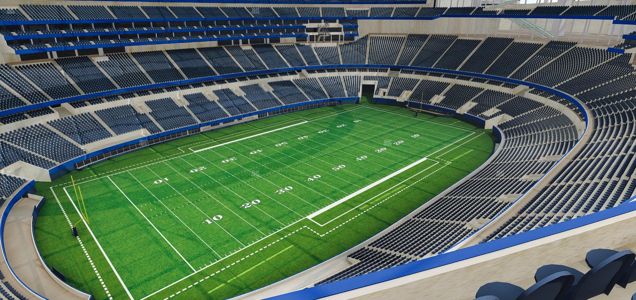 Seating view for SoFi Stadium Section 316