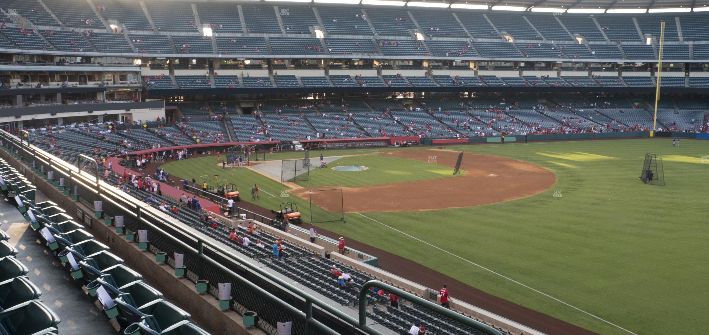 Seating view for Angel Stadium of Anaheim Section 344