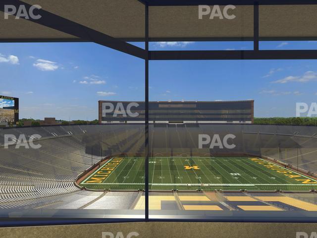 Seating view for Michigan Stadium Section 408