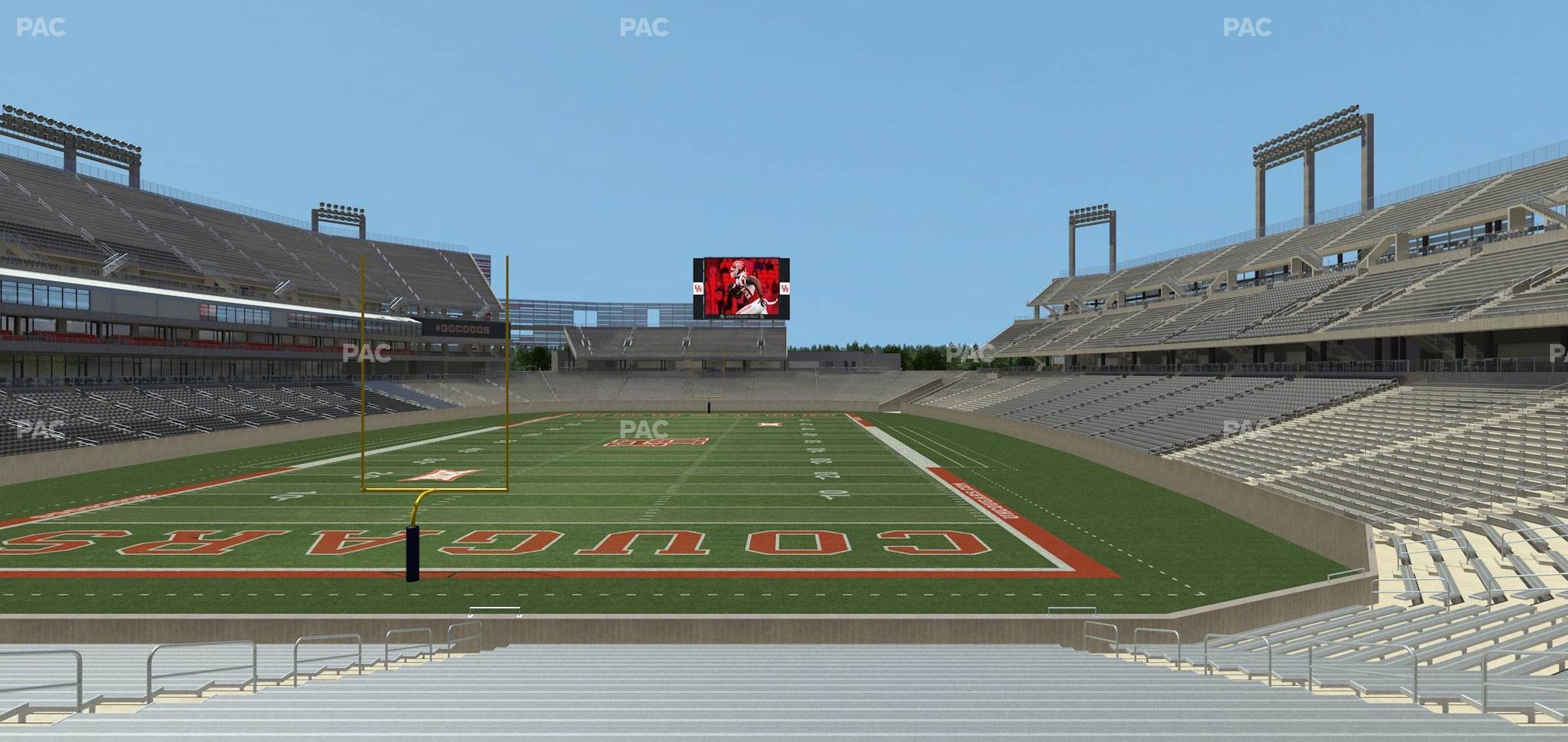 Seating view for TDECU Stadium Section 137