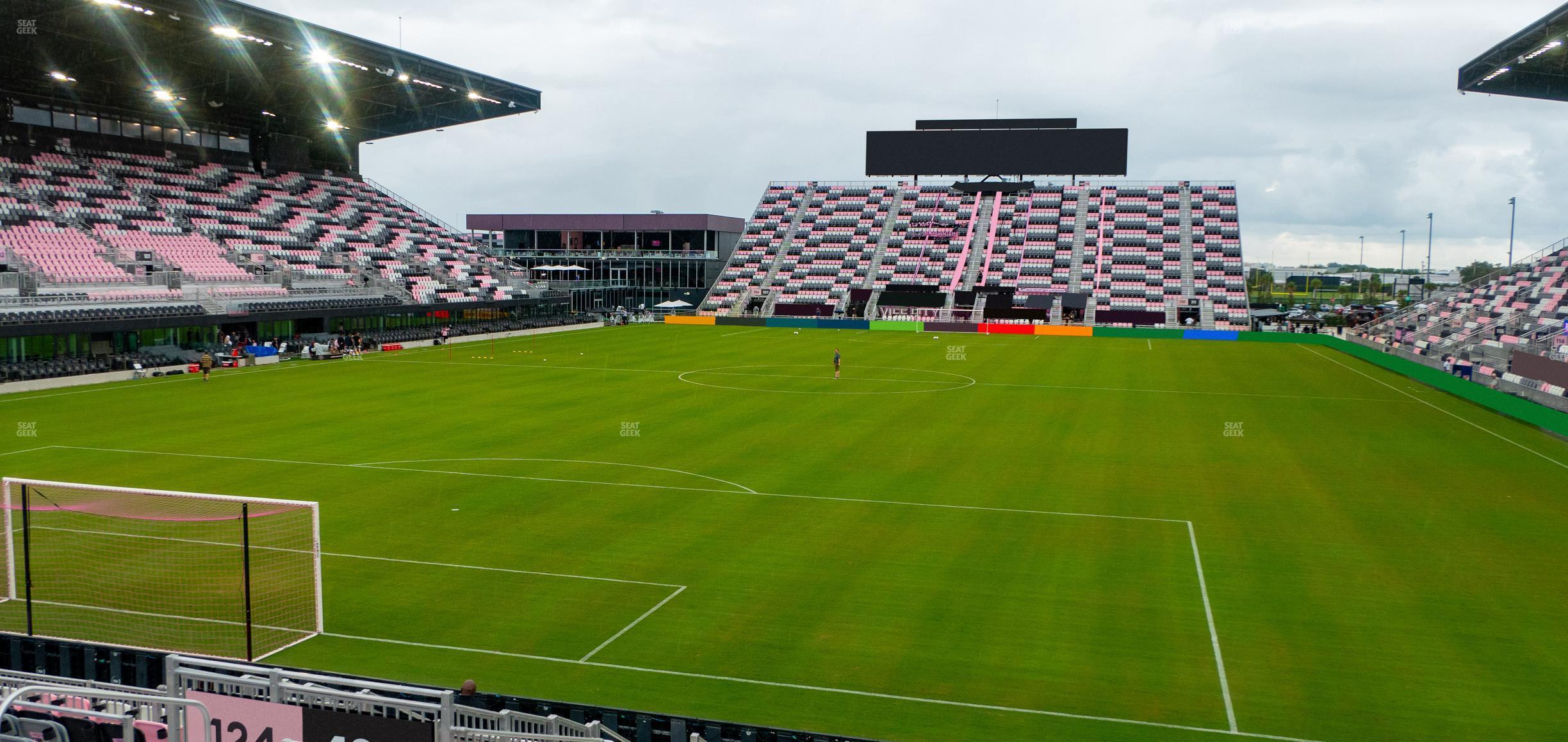 Seating view for Chase Stadium Section 123