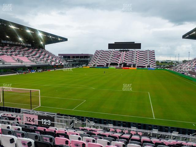 Seating view for Chase Stadium Section 123