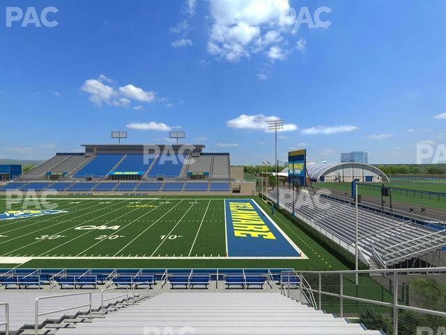 Seating view for Delaware Stadium Section H