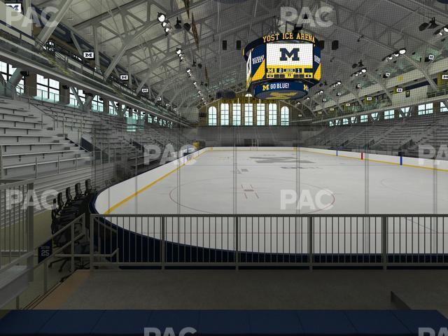 Seating view for Yost Arena Section 25