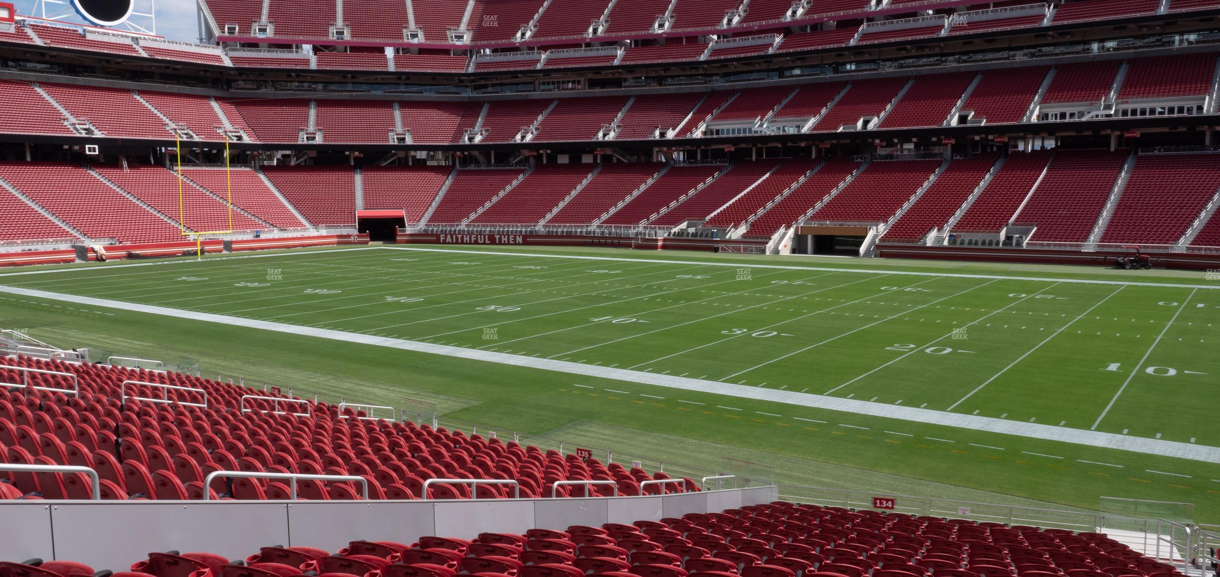 Seating view for Levi's Stadium Section 134