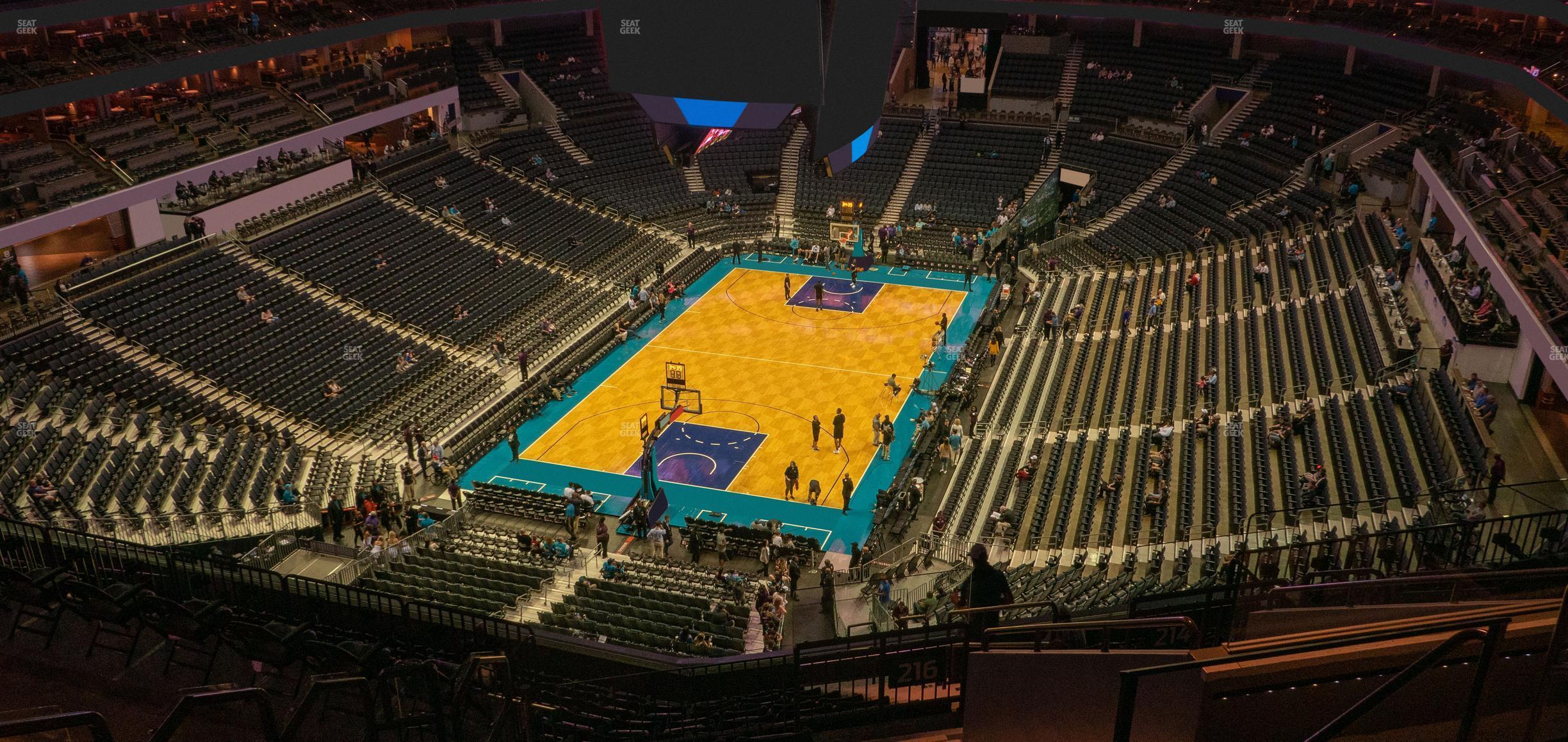 Seating view for Spectrum Center Section 215