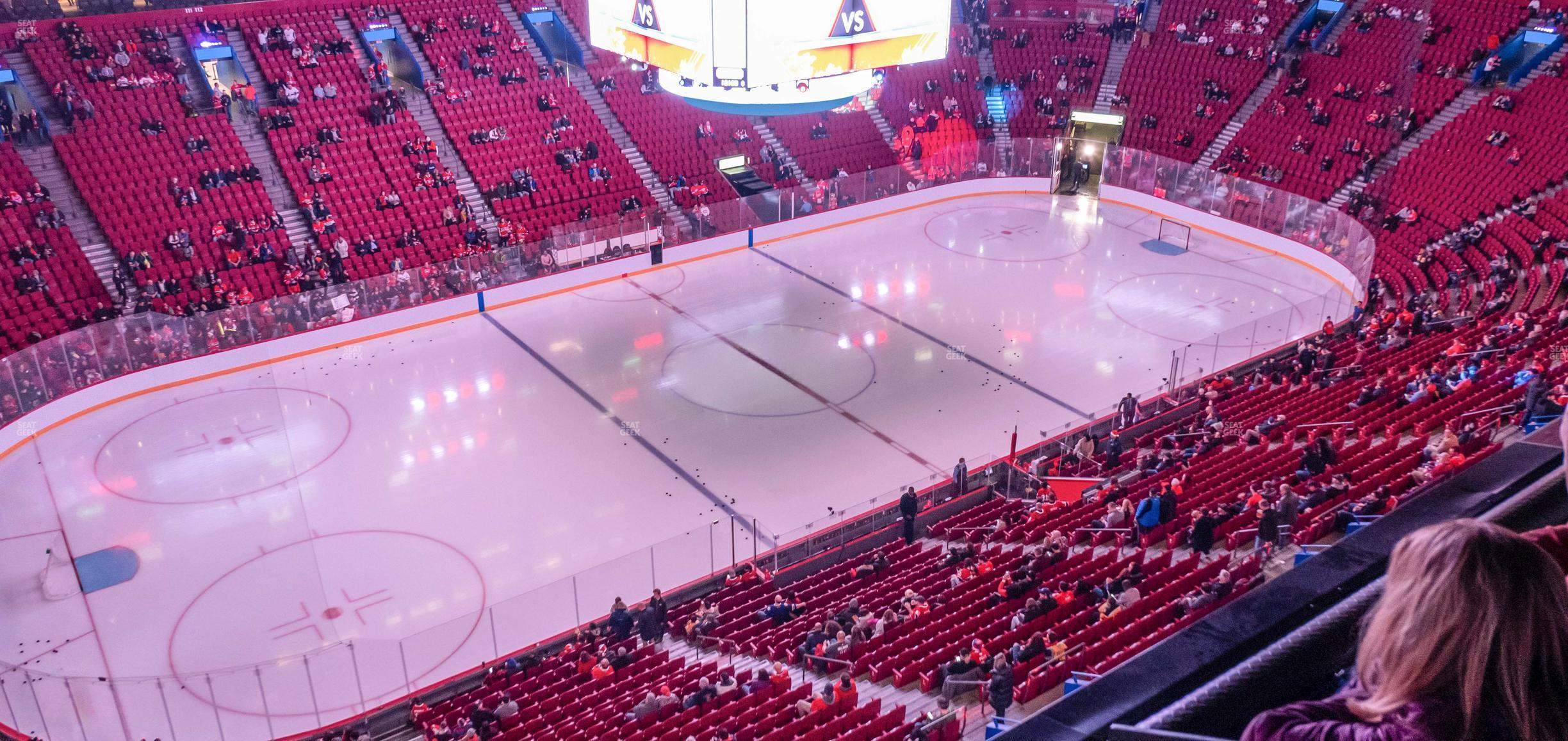 Seating view for Centre Bell Section 304