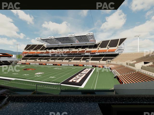 Seating view for Reser Stadium Section West Loge 2