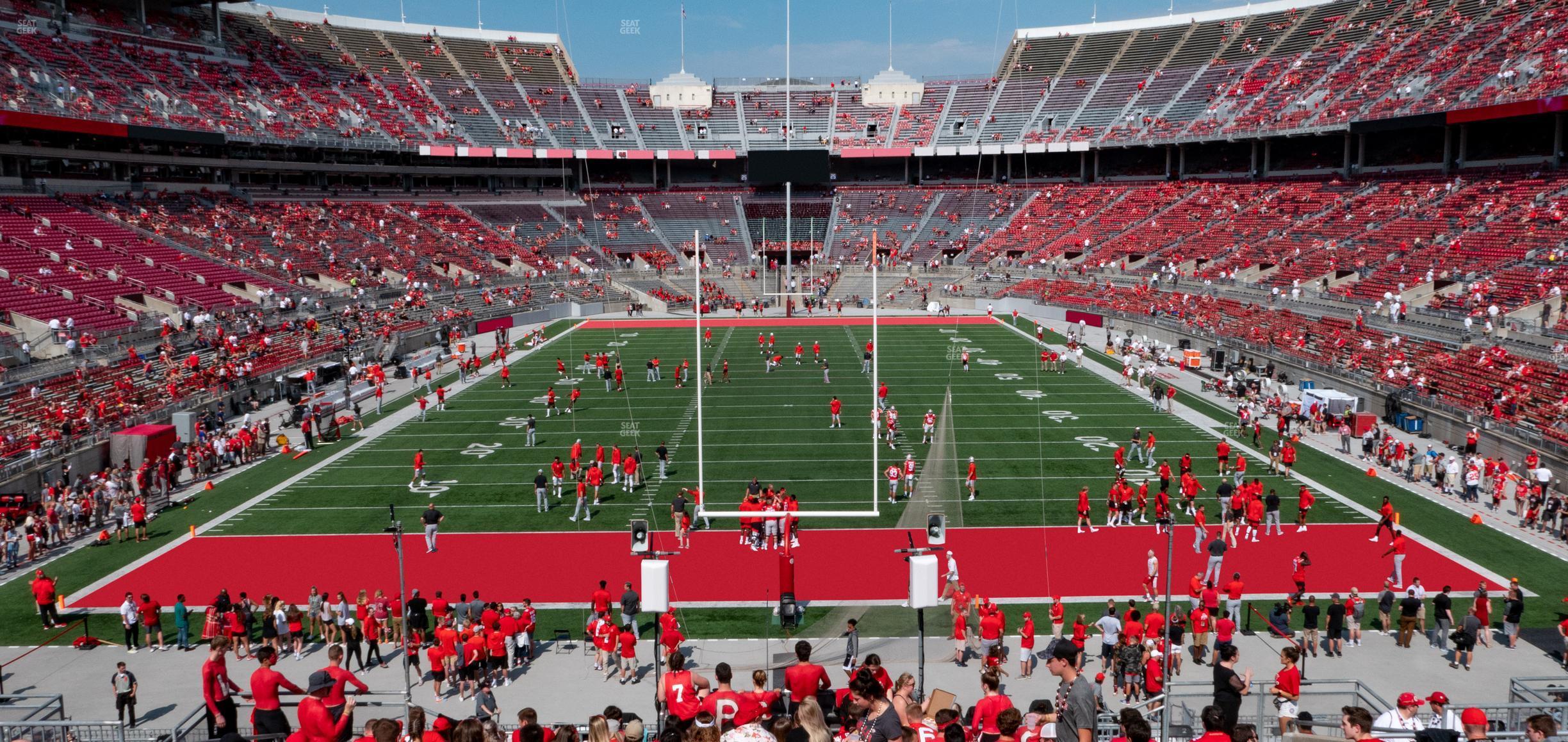 Seating view for Ohio Stadium Section 39 A