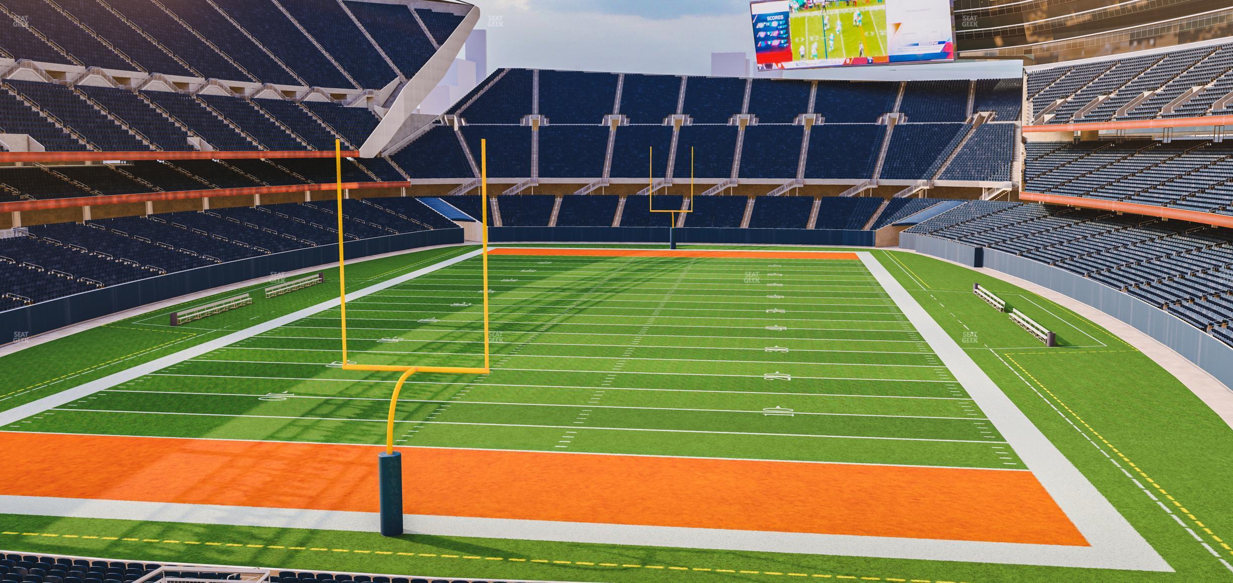 Seating view for Soldier Field Section 221