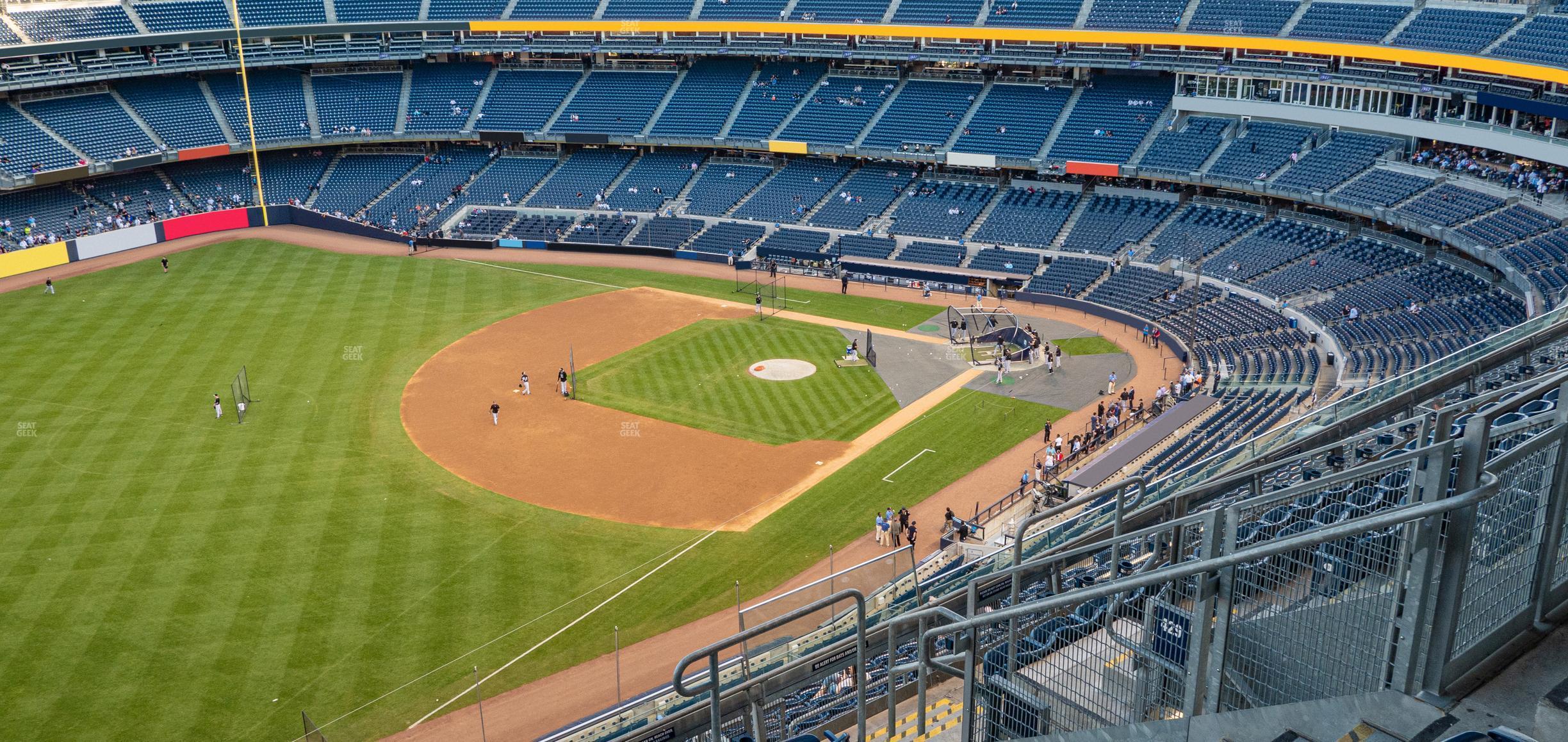 Seating view for Yankee Stadium Section Grandstand Level 430