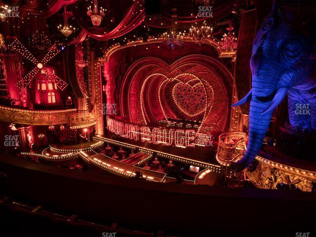 Seating view for Al Hirschfeld Theatre Section Mezzanine Front Right